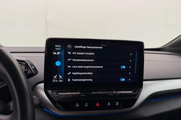Blå VW ID.5 fra 2023