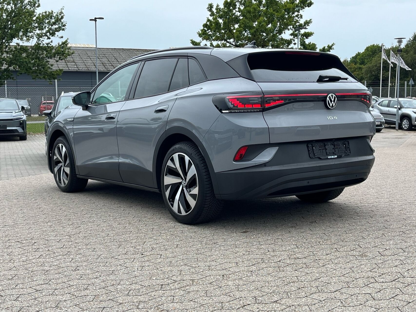 Grå VW ID.4 fra 2024
