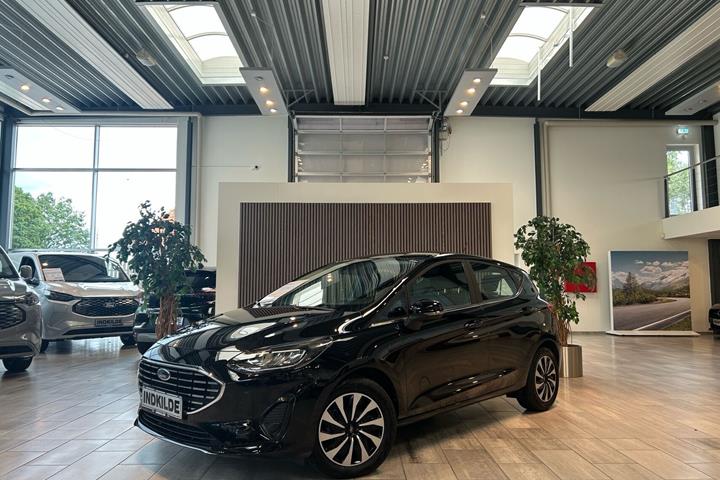 Sort Ford Fiesta fra 2023