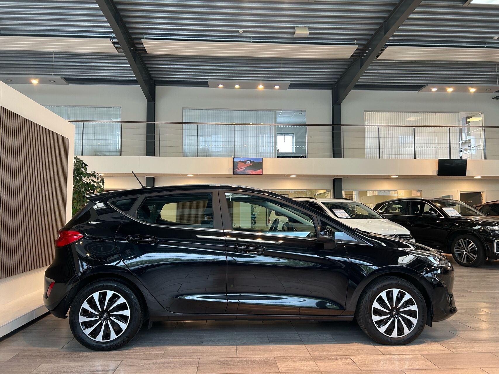 Sort Ford Fiesta fra 2023