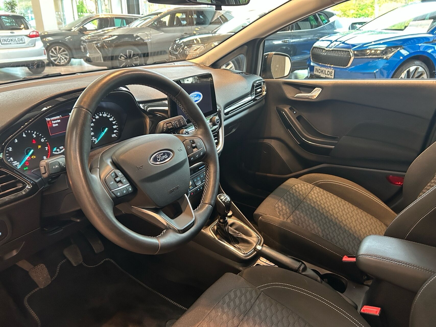 Sort Ford Fiesta fra 2023