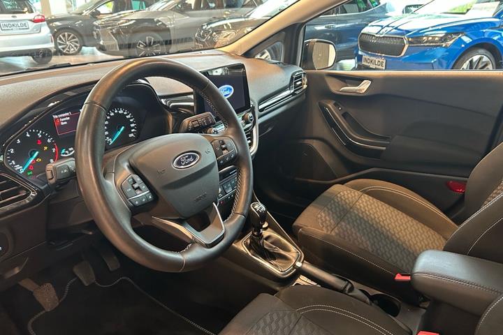 Sort Ford Fiesta fra 2023