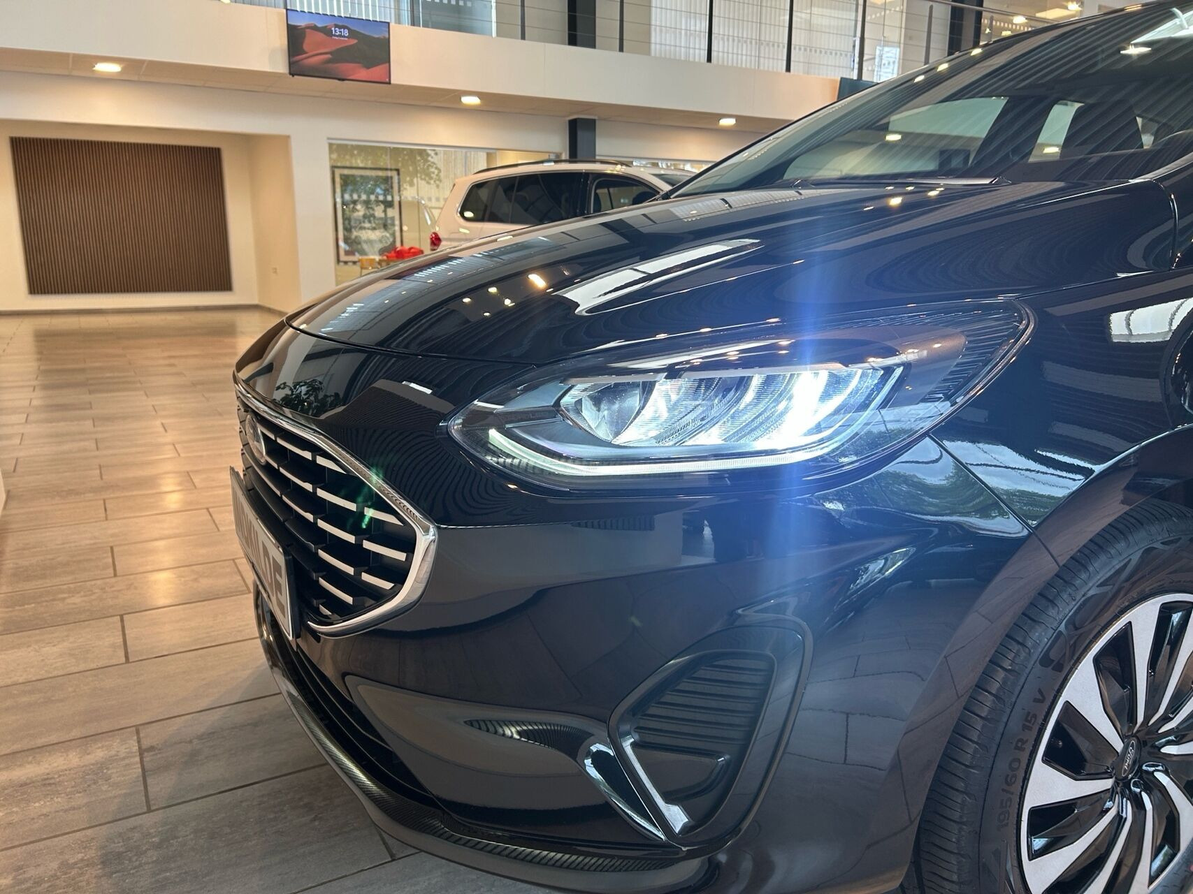 Sort Ford Fiesta fra 2023