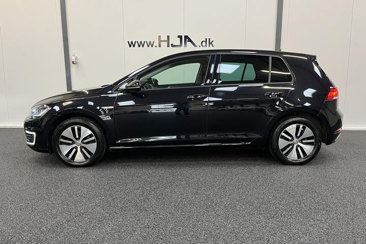 Sort VW e-Golf fra 2020