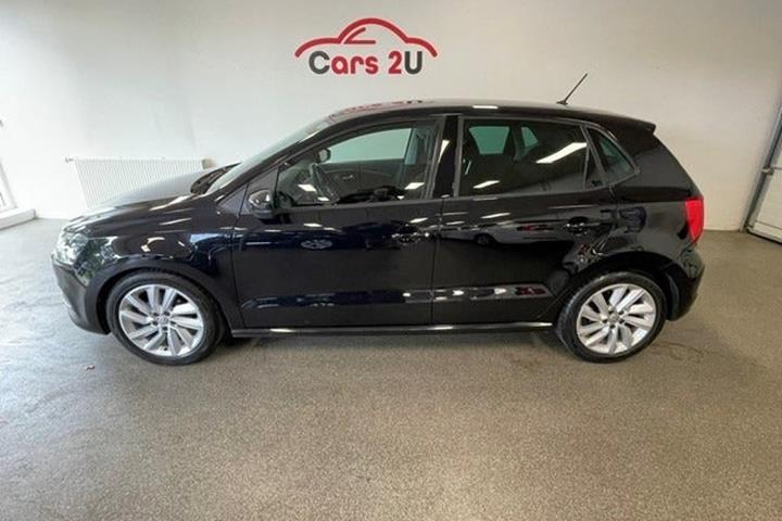 Sort VW Polo fra 2017