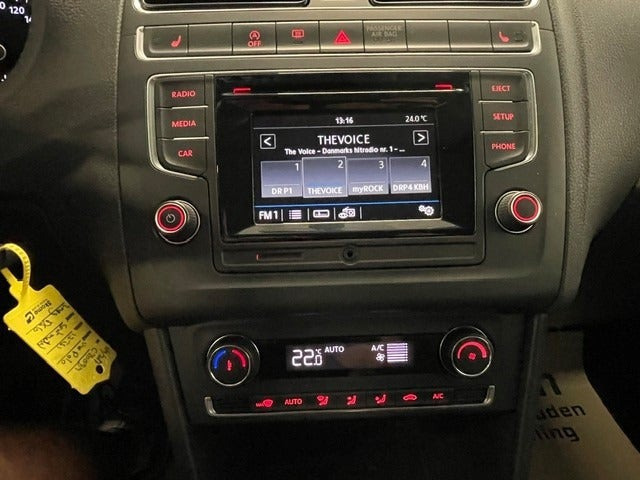 Sort VW Polo fra 2017