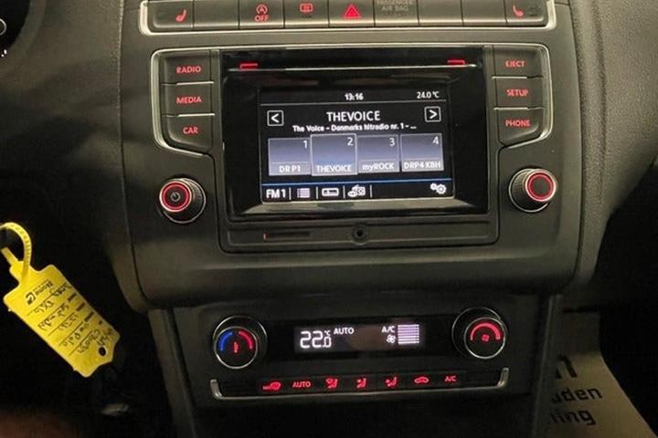 Sort VW Polo fra 2017