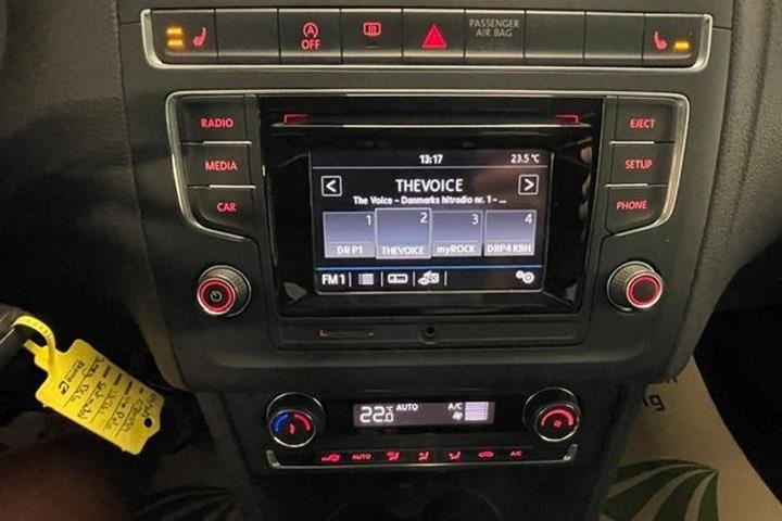 Sort VW Polo fra 2017