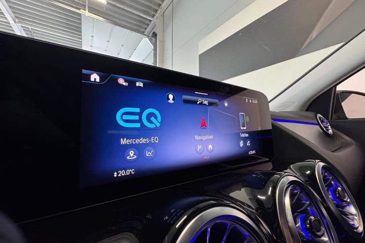 Sort Mercedes EQA250+ fra 2025