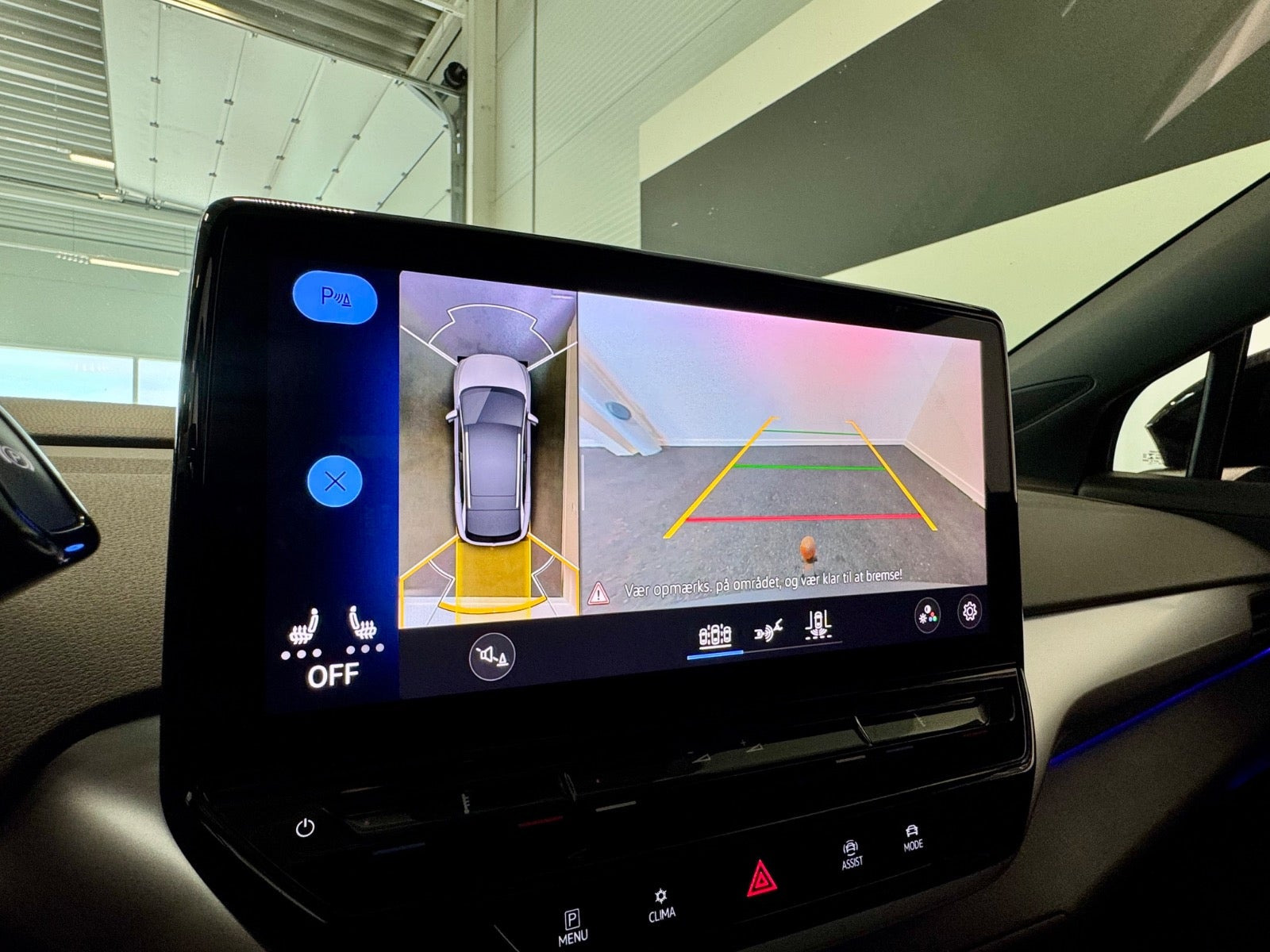 Blå VW ID.4 fra 2021