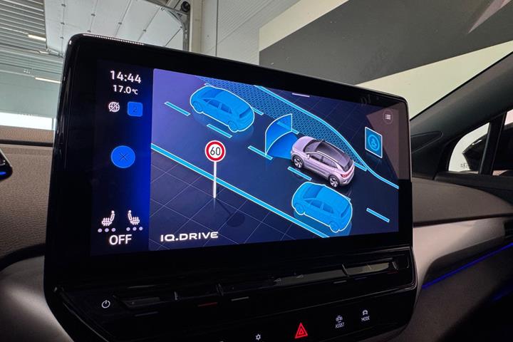 Blå VW ID.4 fra 2021