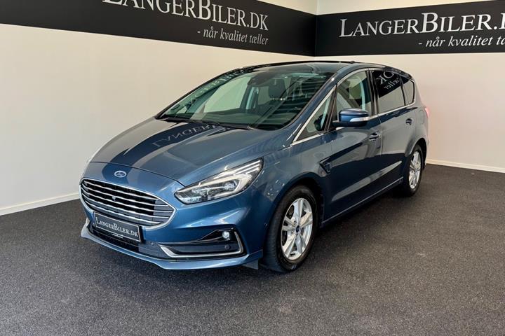 Blå Ford S-MAX fra 2019