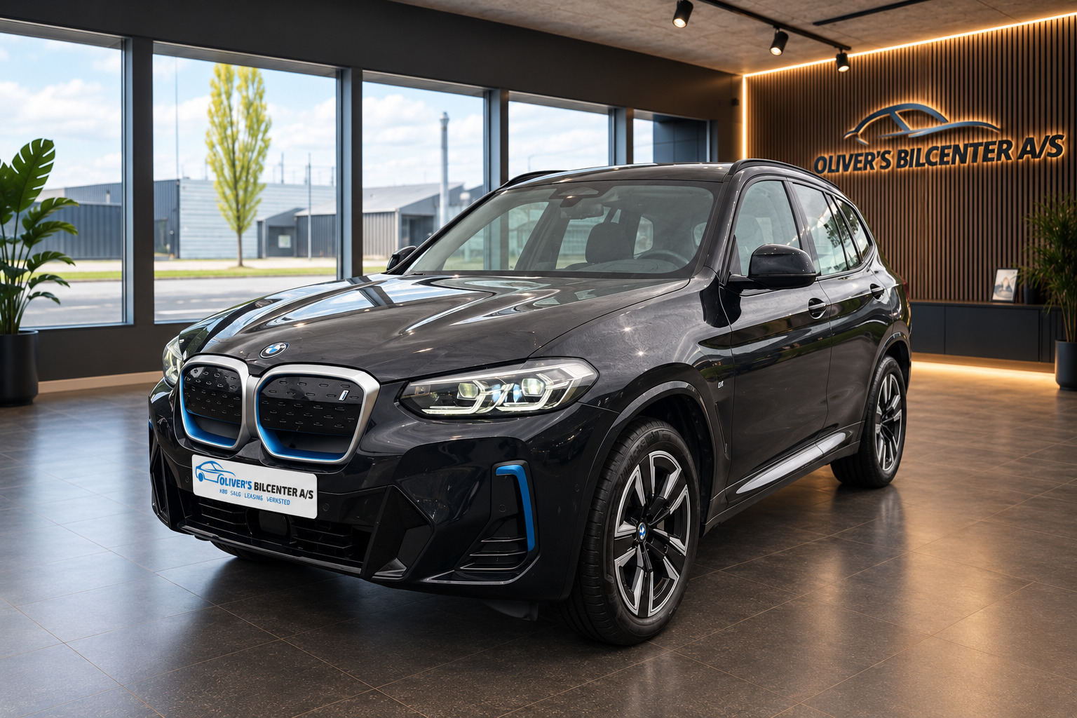 Sort BMW iX3 fra 2023