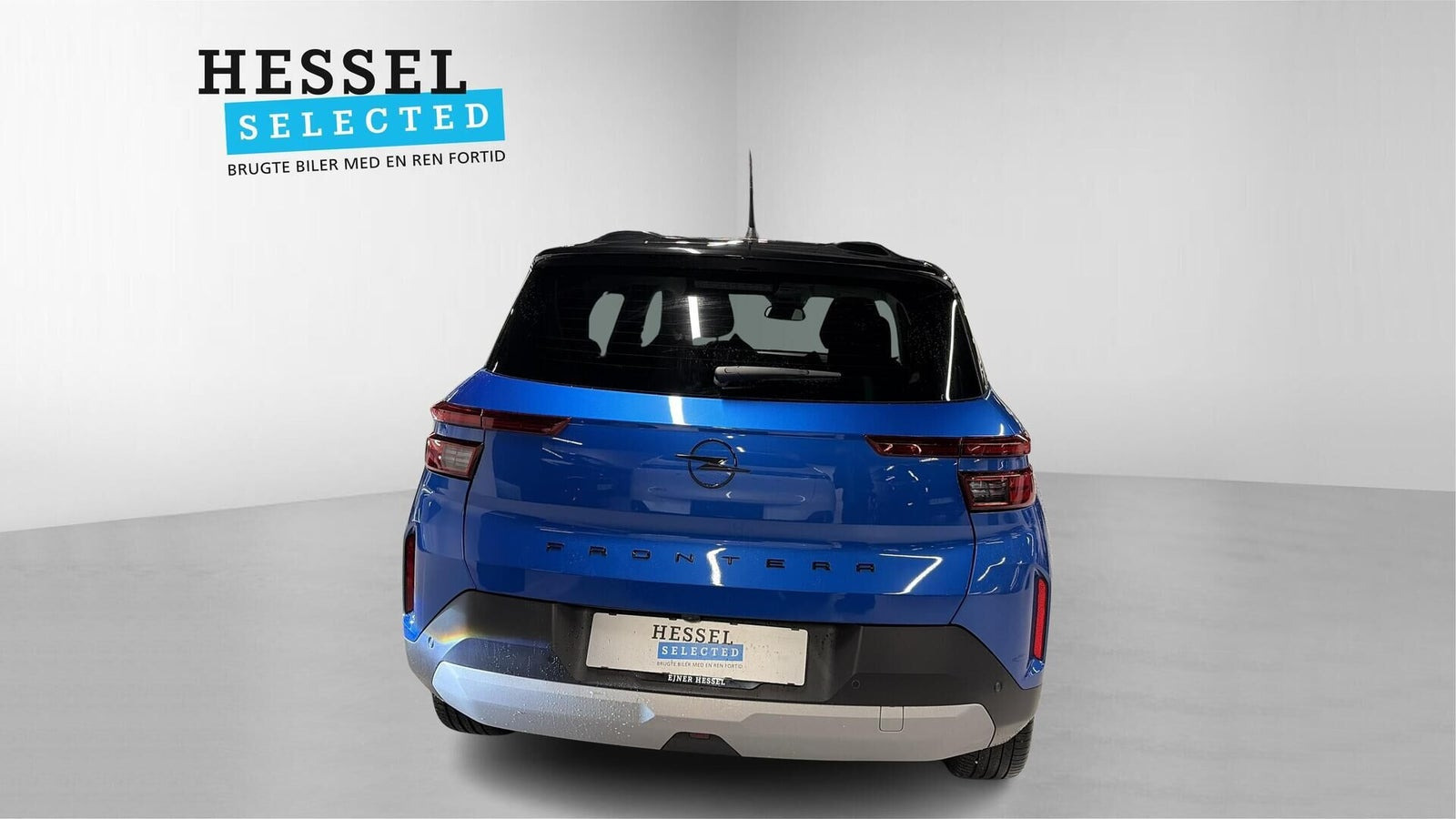 Blå Opel Frontera fra 2025