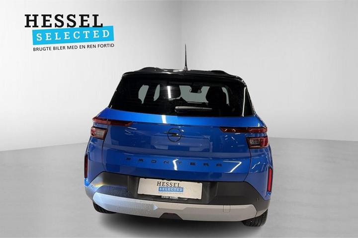 Blå Opel Frontera fra 2025
