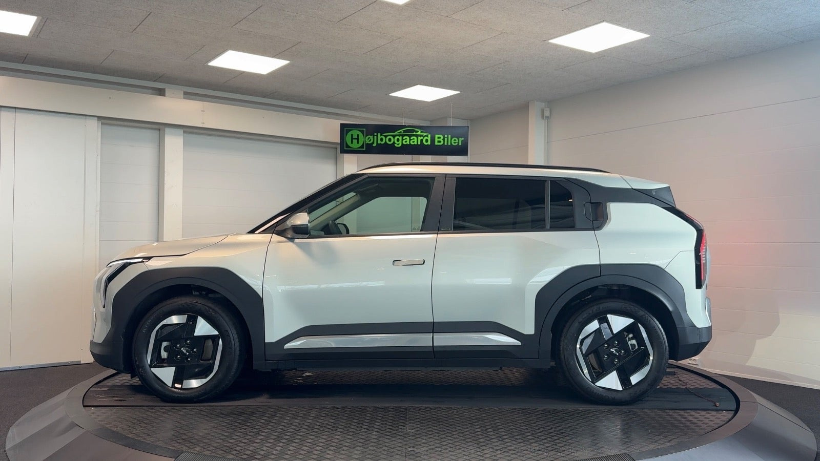 Sølv Kia EV3 fra 2025