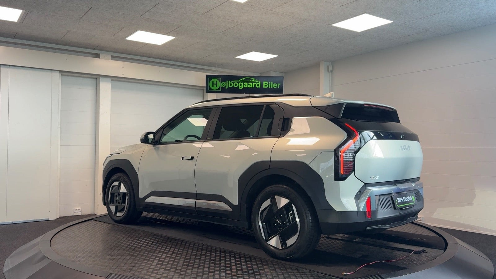 Sølv Kia EV3 fra 2025