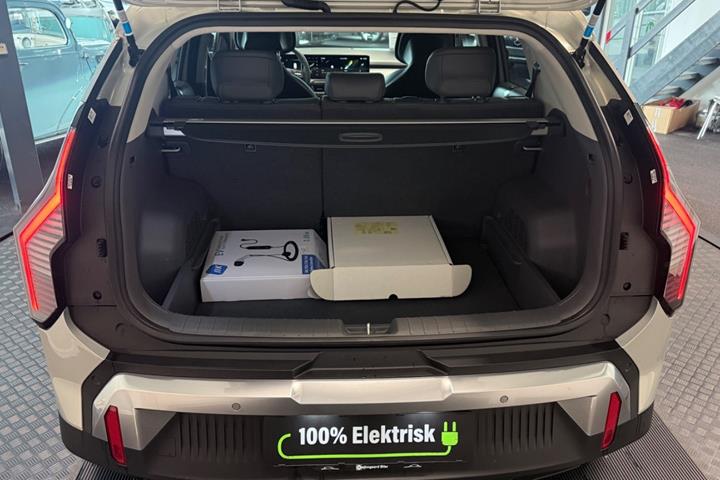 Sølv Kia EV3 fra 2025