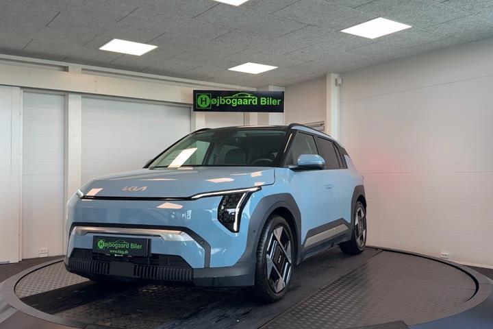 Blå Kia EV3 fra 2025