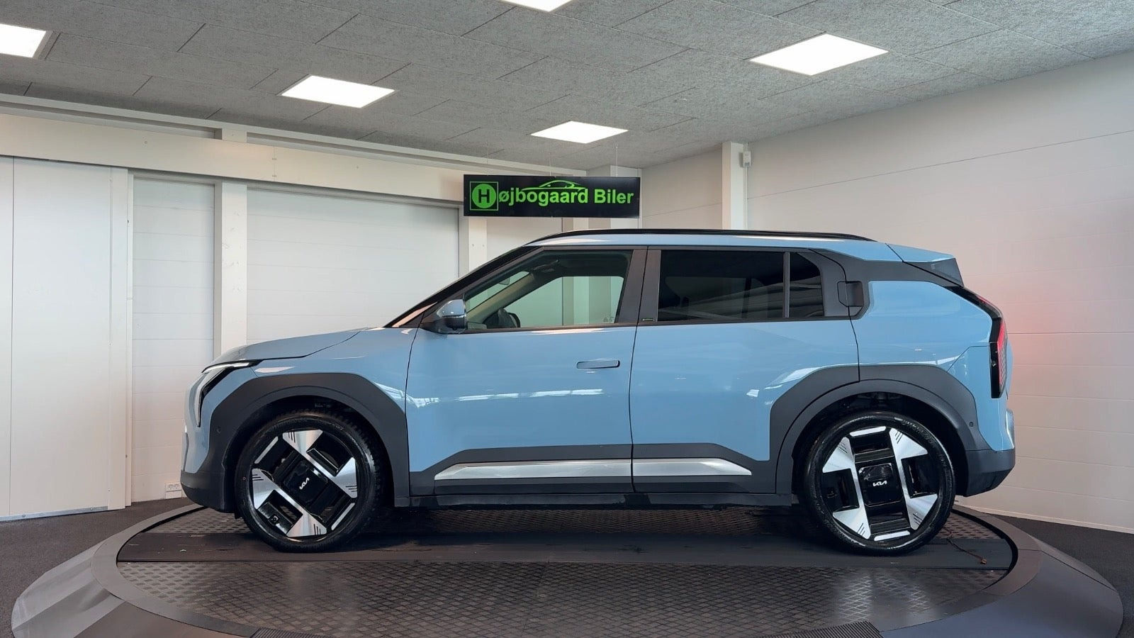 Blå Kia EV3 fra 2025