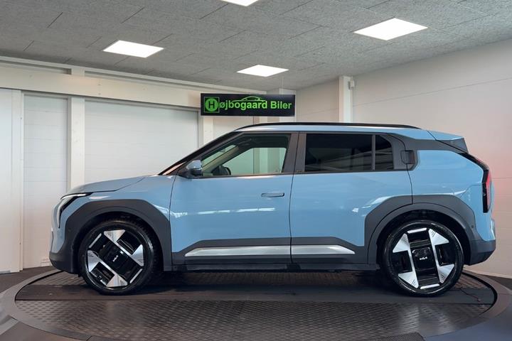 Blå Kia EV3 fra 2025