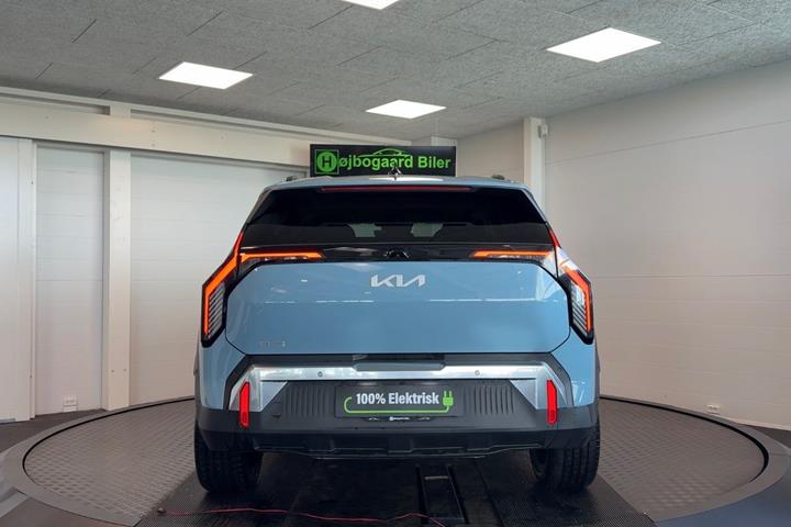 Blå Kia EV3 fra 2025