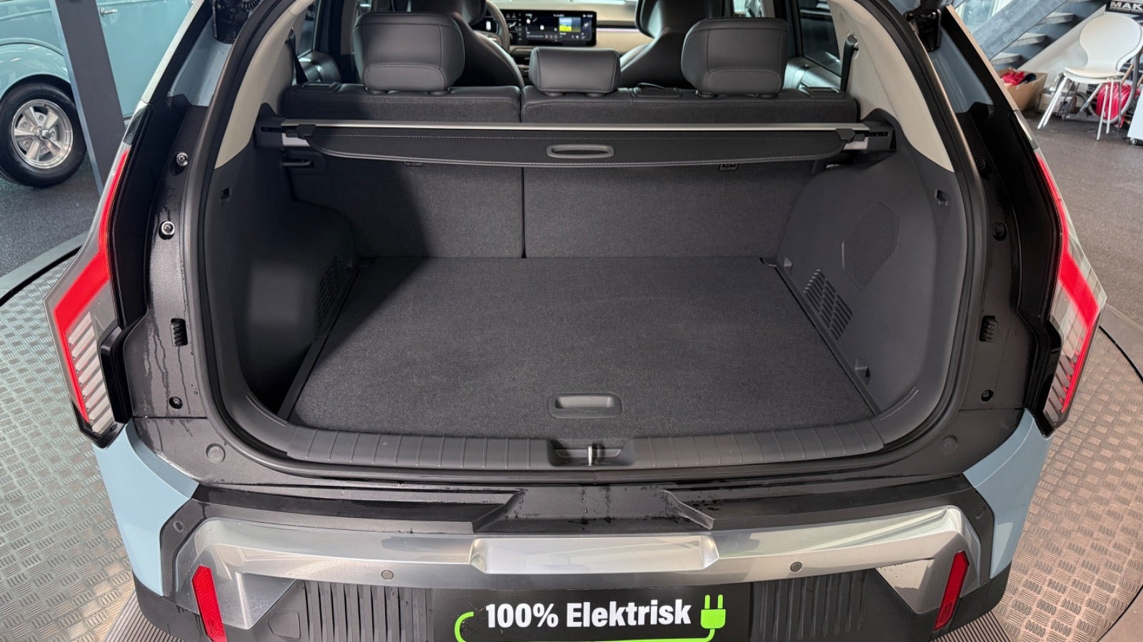 Blå Kia EV3 fra 2025