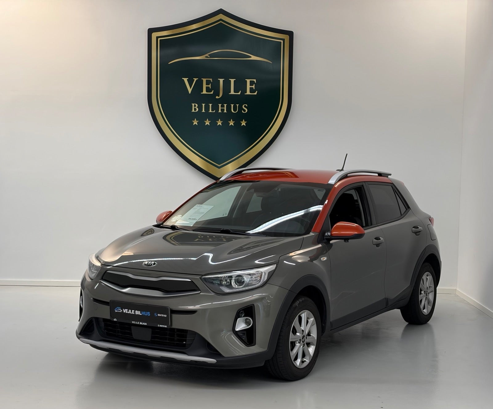Gul Kia Stonic fra 2018