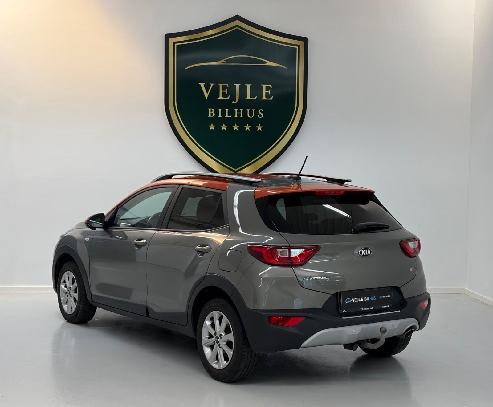 Gul Kia Stonic fra 2018