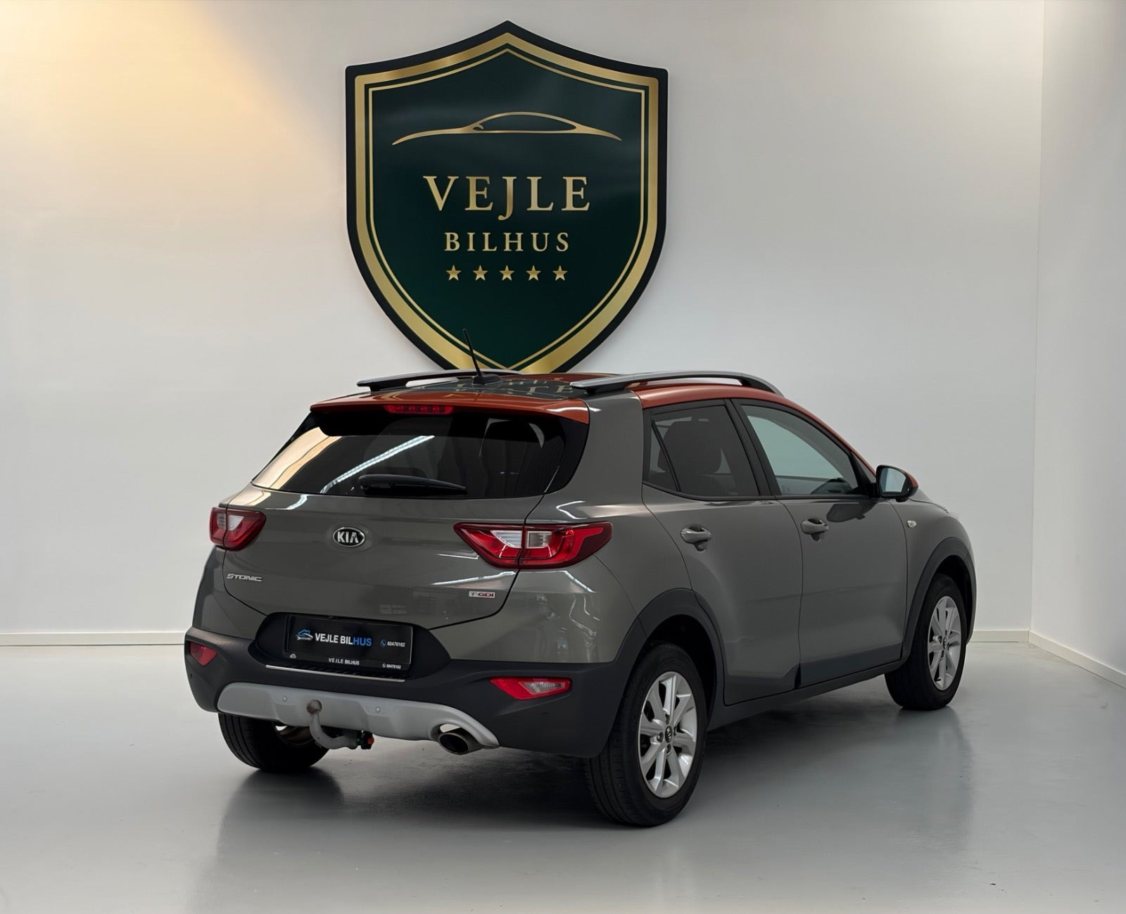 Gul Kia Stonic fra 2018