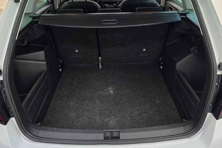 Hvid Skoda Fabia fra 2019