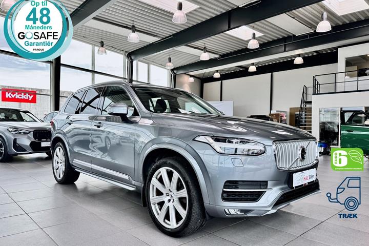 Grå Volvo XC90 fra 2018