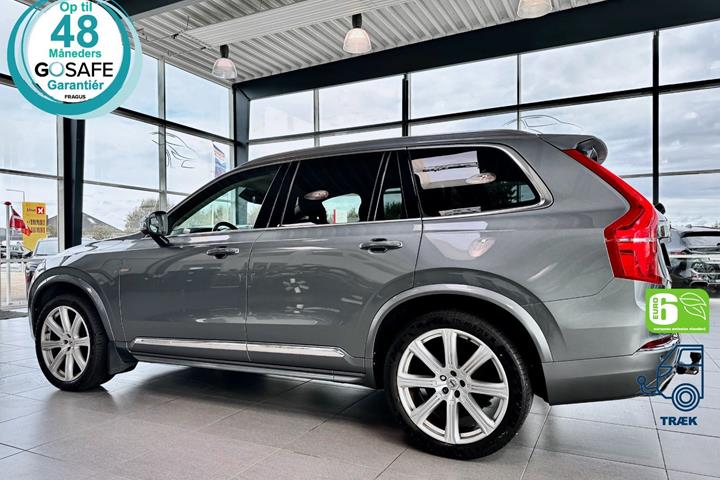 Grå Volvo XC90 fra 2018