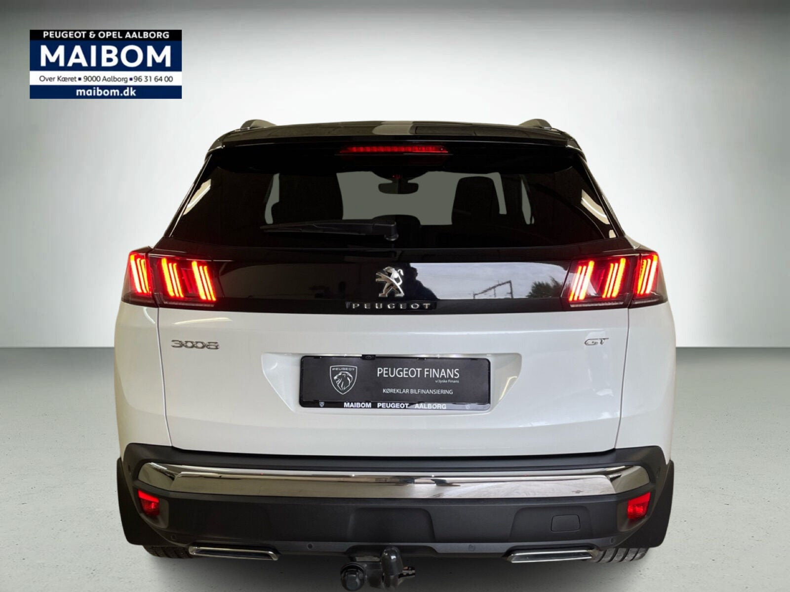 Hvid Peugeot 3008 fra 2023