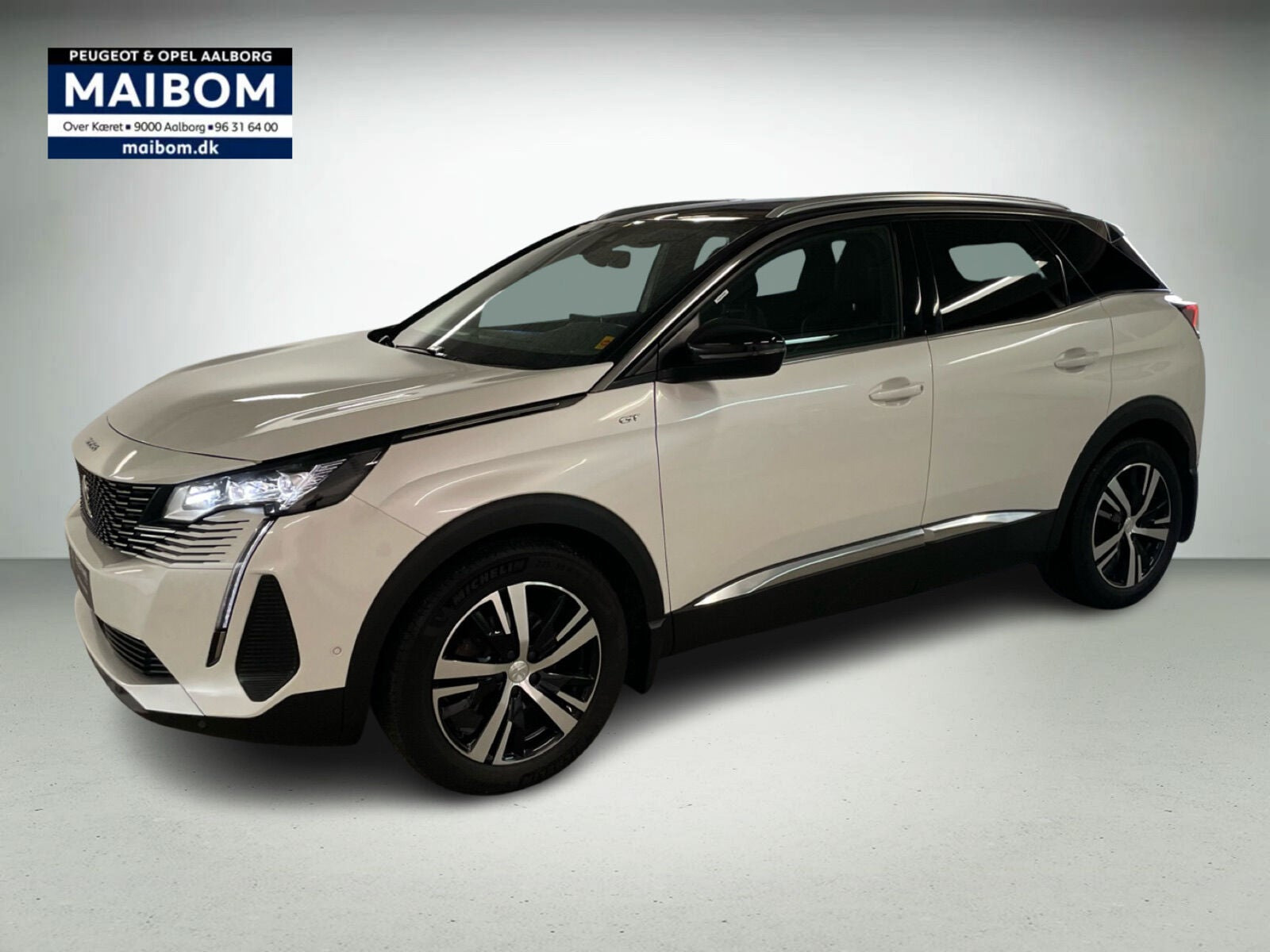 Hvid Peugeot 3008 fra 2023