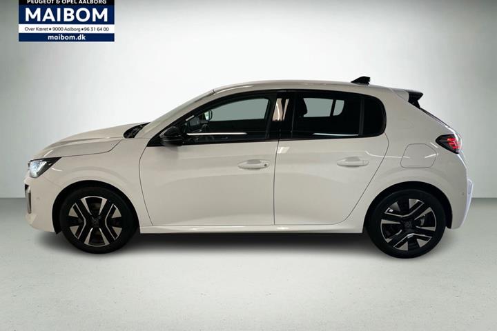 Hvid Peugeot 208 fra 2024