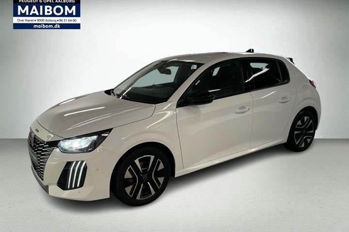 Hvid Peugeot 208 fra 2024
