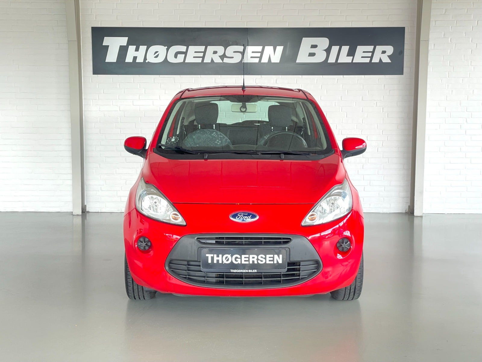 Rød Ford Ka fra 2014