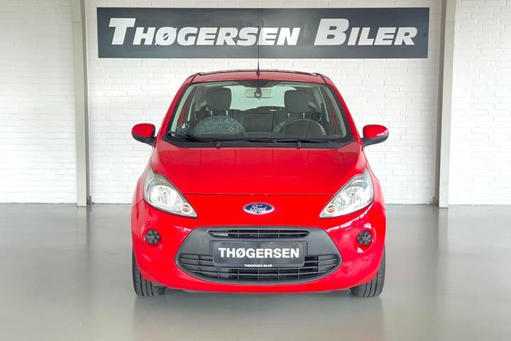 Rød Ford Ka fra 2014