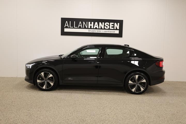 Sort Polestar 2 fra 2024