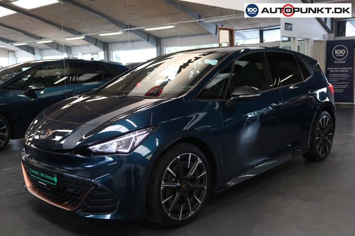 Blå Cupra Born fra 2025