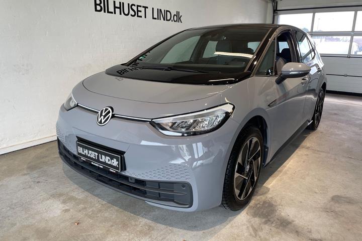 Grå VW ID.3 fra 2023