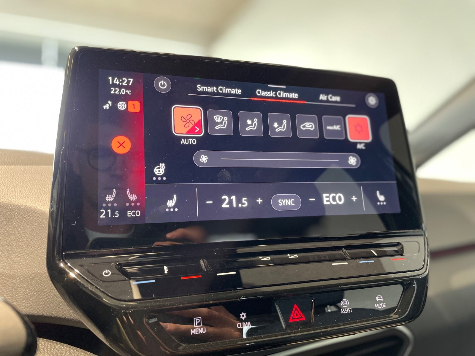 Grå VW ID.3 fra 2023