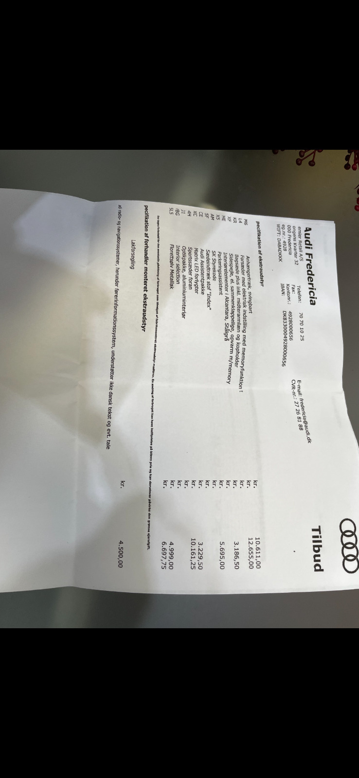Sølv Audi Q3 fra 2021