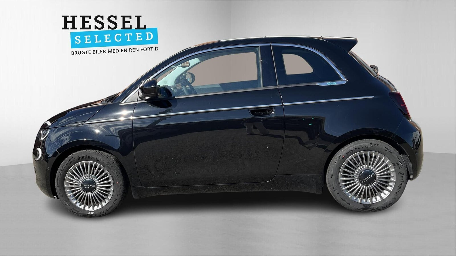 Sort Fiat 500e fra 2023