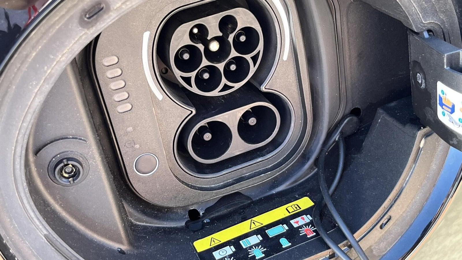 Sort Fiat 500e fra 2023