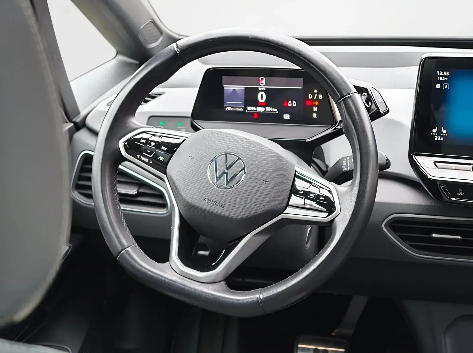Hvid VW ID.3 fra 2021
