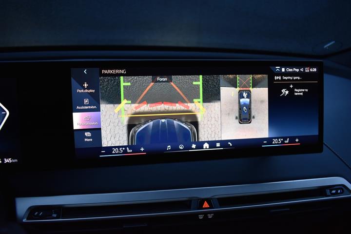 Sort BMW iX fra 2023