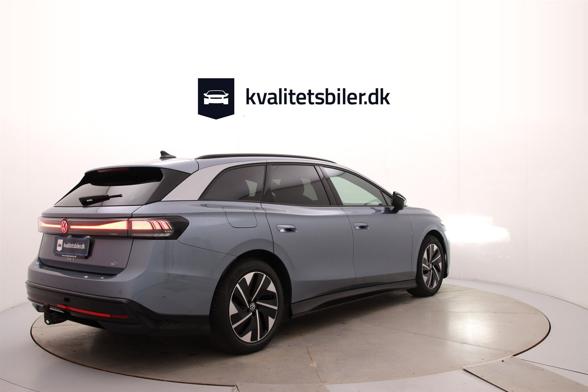 Blå VW ID.7 fra 2024