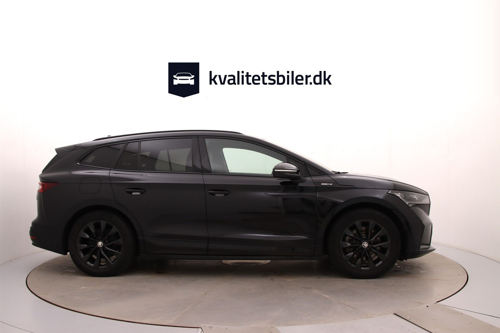 Sort Skoda Enyaq fra 2023